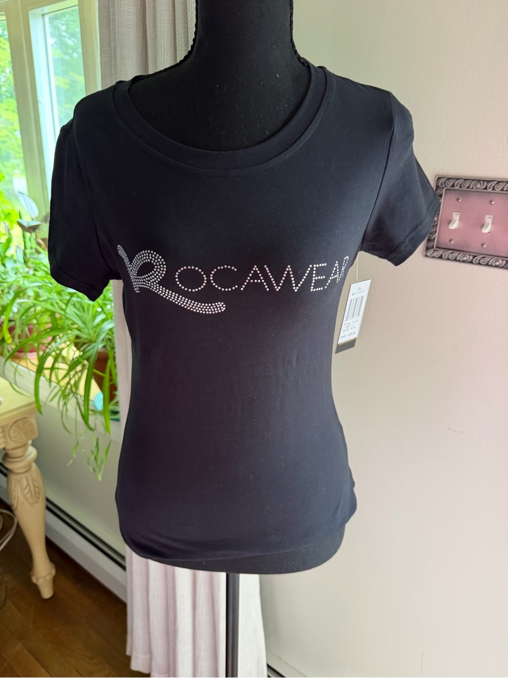 Rocawear Black Tee with Branded Tag